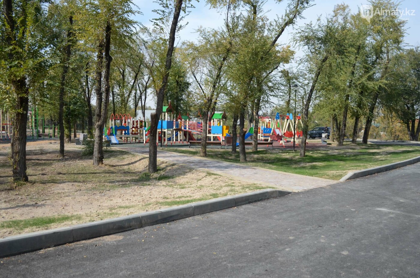 Как выглядит новый парк в зоне Аэропортовского озера и микр..., фото-1 Как выглядит новый парк в зоне Аэропортовского озера и микрорайона Жас Канат в Алматы, фото-1