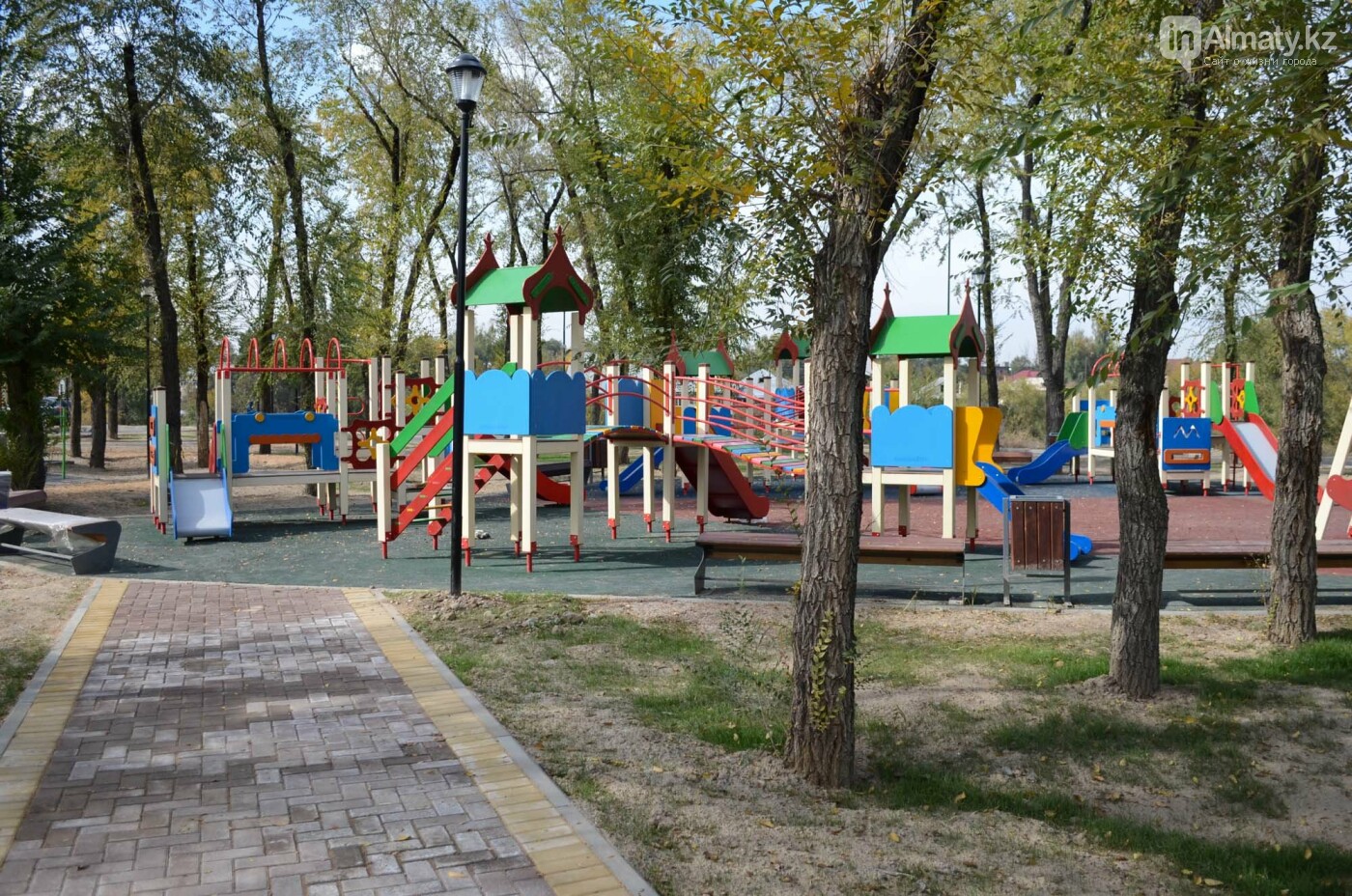 Как выглядит новый парк в зоне Аэропортовского озера и микр..., фото-5 Как выглядит новый парк в зоне Аэропортовского озера и микрорайона Жас Канат в Алматы, фото-5