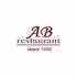 Логотип - AB, ресторан в городе Алматы