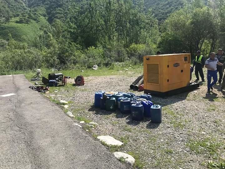 ДЧС Алматы беспокоит озеро-1, которое ранее стало причиной..., фото-2 ДЧС Алматы беспокоит озеро-1, которое ранее стало причиной селя (фото), фото-2