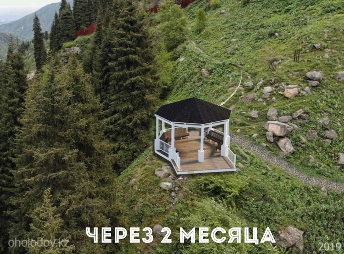К термальному источнику в «Алма-Арасан» появится 3 новых м..., фото-4 К термальному источнику в «Алма-Арасан» появится 3 новых моста, фото-4