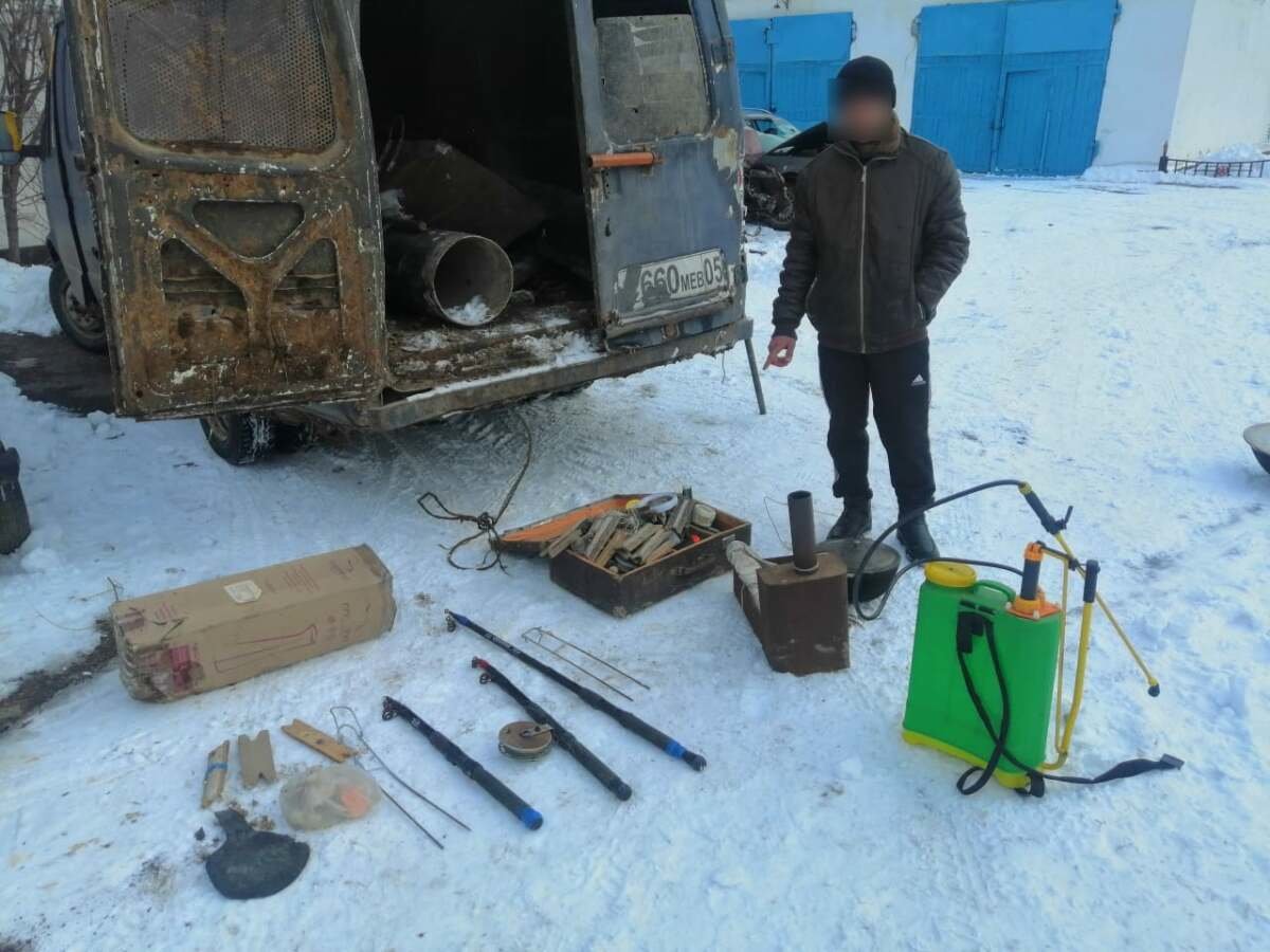 ДП Алматинской области, Микроавтобус с украденными вещами Микроавтобус с украденными вещами