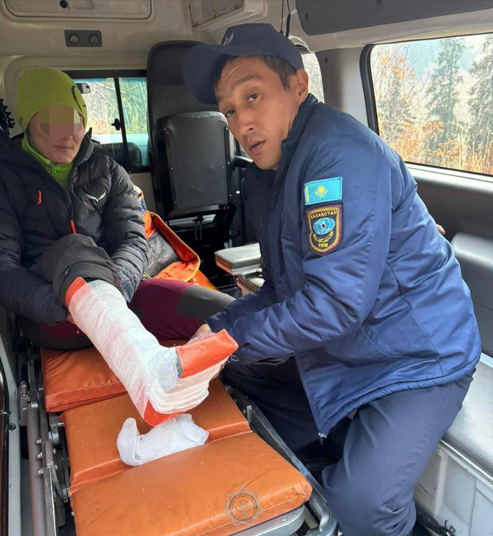 Помощь пострадавшей