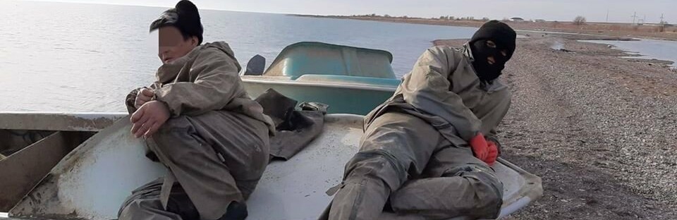 На Капшагайском водохранилище задержали браконьеров с 300 килограмм... На Капшагайском водохранилище задержали браконьеров с 300 килограммами рыбы, Серик Нуржанов